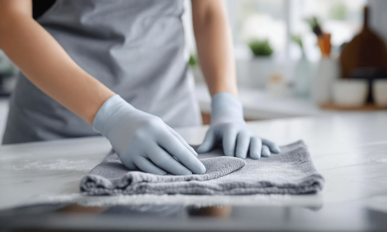 Zo maak je je kwarts aanrecht stralend schoon: de geheimen voor hardnekkige vlekken!