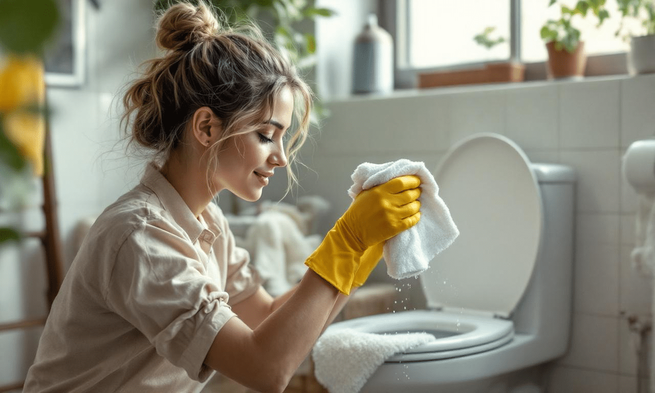 Verbluffend schoon: met deze 2 keukeningrediënten maak je je toilet in 5 minuten stralend!